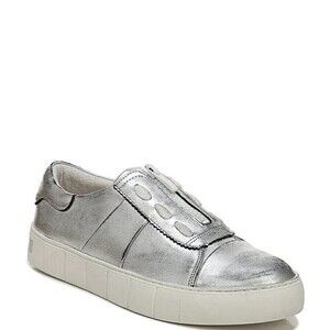 Sarto by Franco Sarto Issake Metallic Leather Platform Slip-On Sneakers 6